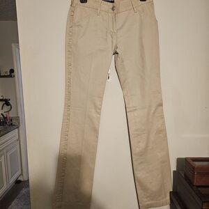 Beige Straight Leg Dolce And Gabanna Pants